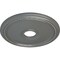 Ekena Millwork Diane Ceiling Medallion (Fits Canopies up to 5 3/8"), Hnd-Painted Silver, 18"OD x 3 5/8"ID x 1 1/8"P CM18DISLS - alternate 3